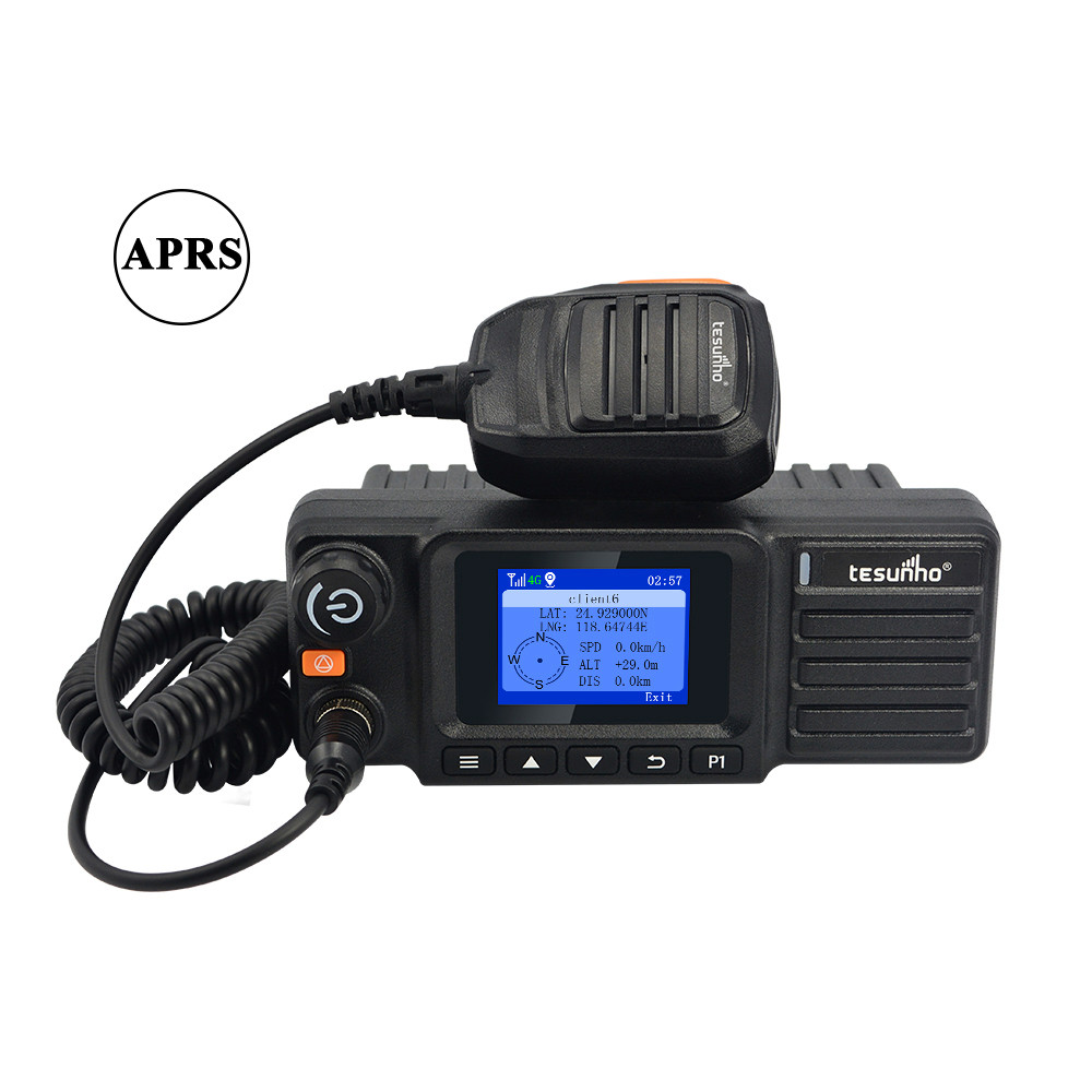 4G Network Wide LCD Truck Mounted Radio TM-990